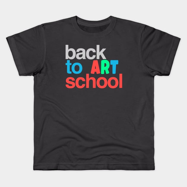 Back to Art School Kids T-Shirt by Glenn Landas Digital Art